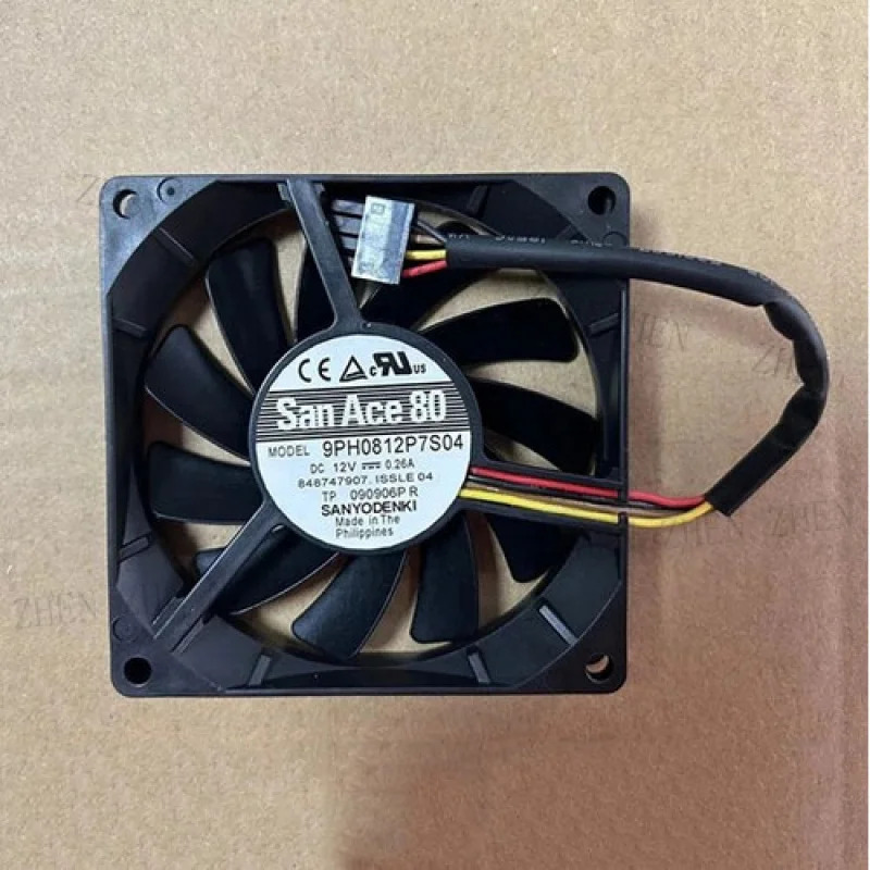 Y New9PH0812P7S04 냉각팬 8015 DC12V 0.26A 8CM 4핀