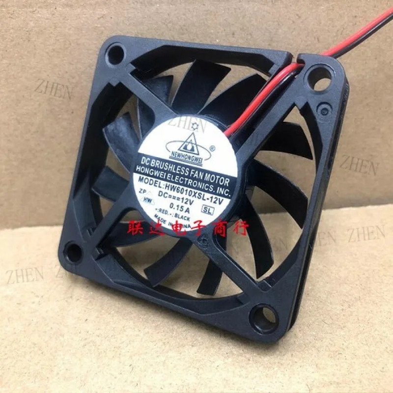 NEWHONGWEI HW6010XSL-12V DC12V 0.15A 6010 CPU 인버터 팬Y