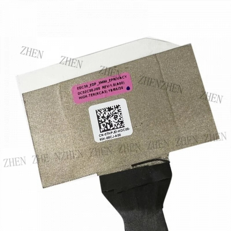 델 래티튜드 7300 E7300 EDC30 노트북 LCD 비디오 디스플레이 스크린케이블 tbY 30핀