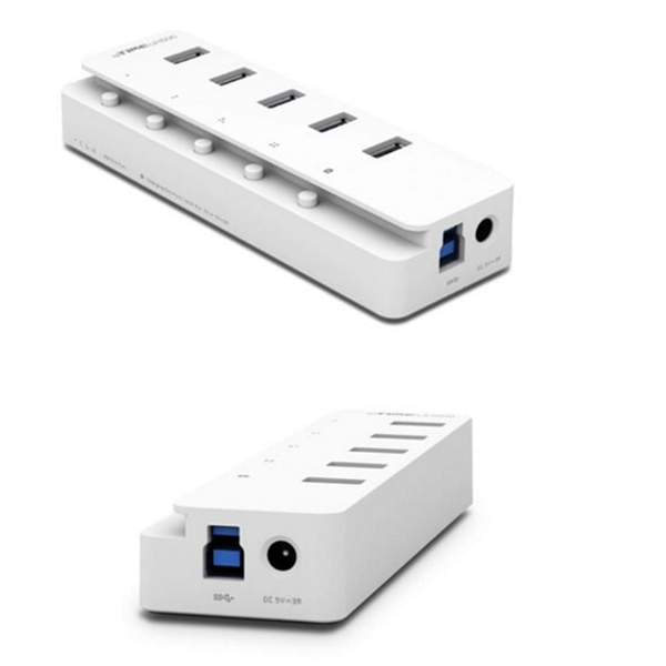 절전형 고속 usb 허브 슬림형 4 포트 usb 허브 멀티포트 - 상품 이미지