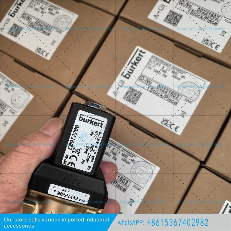 Burkert6213EV Bode 6213 솔레노이드 밸브 00221603 사 직공급