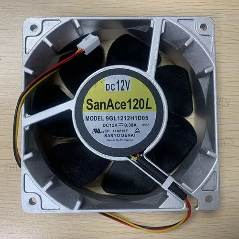 Y 9GL1212H1D05 인버터 냉각팬 12038 DC12V 0.38A 12CM 3핀