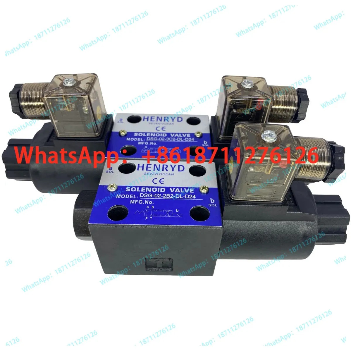 유압 솔레노이드 밸브 DSG-02-3C2-DL-24 2B2 3C4 3C6 Weifeng DSG-02-2B2-DL-R220