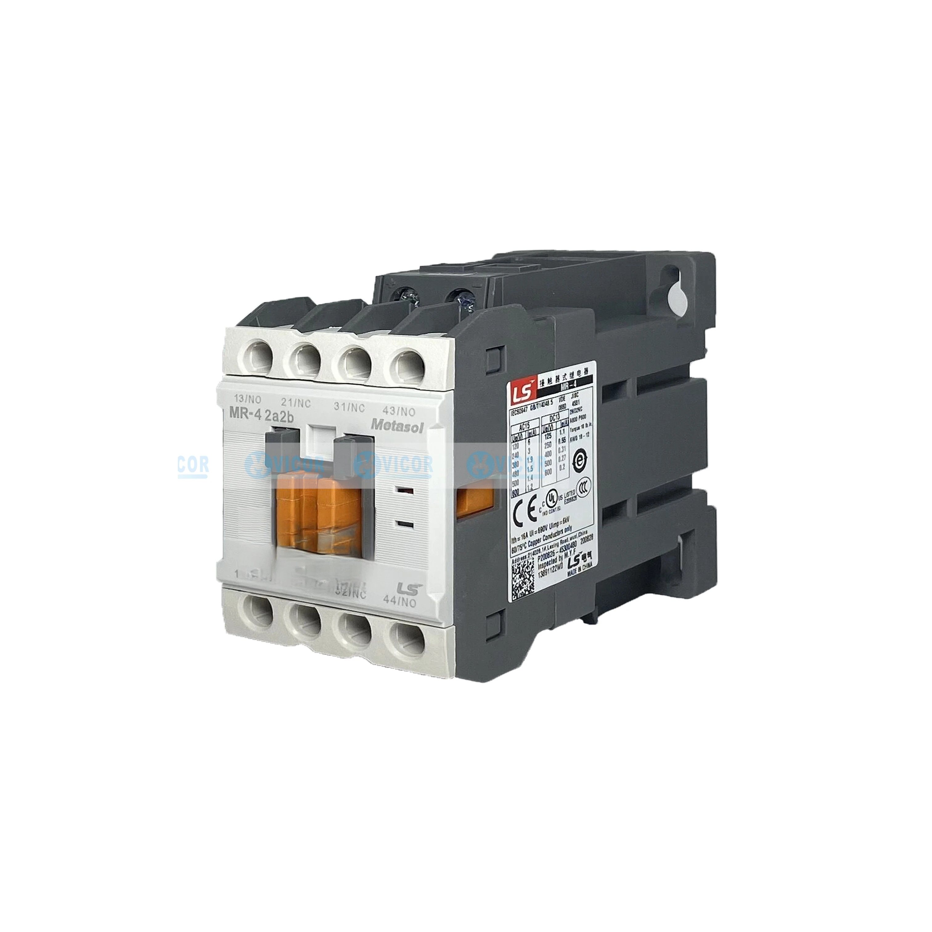 LS전기 엘리베이터 DC 접촉기 MR-4 AC110V AC220V DC24V DC110V 2A2B 3A1B 4A는 GM호환R-4D를 대체