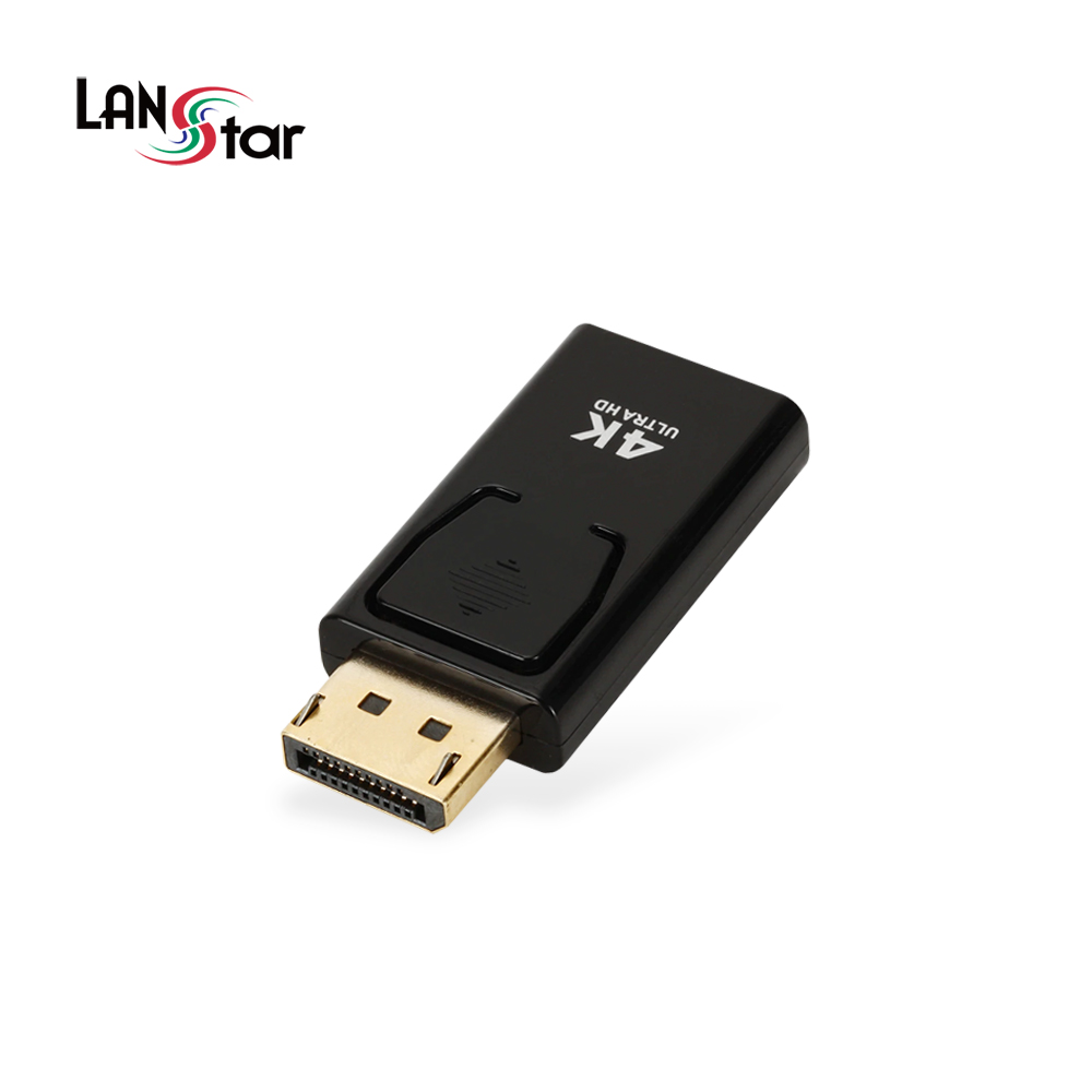 랜스타 LS-DP19G 디스플레이포트 1.2 TO HDMI 변환 젠더 4K 30HZ - 상품 이미지