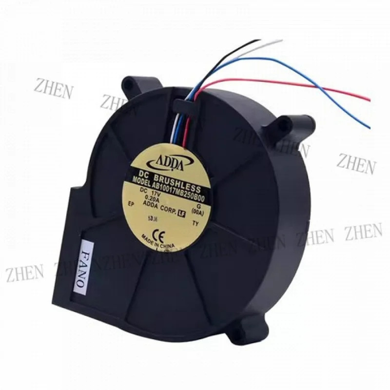 Y for AB10017MB250B00 DC17v 0.20A 10cm 4선 블로워 팬