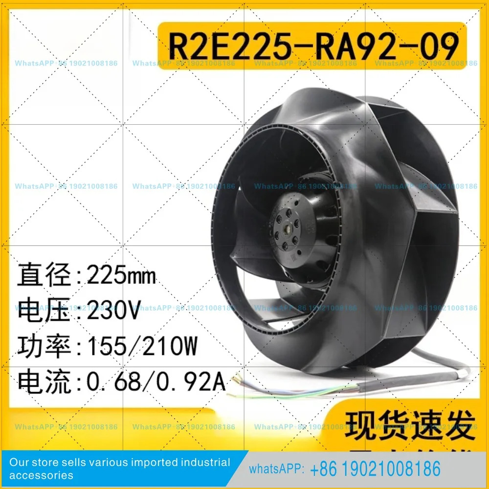 K2E225/R2E225-RA92-09 팬 정화 새 오리지널