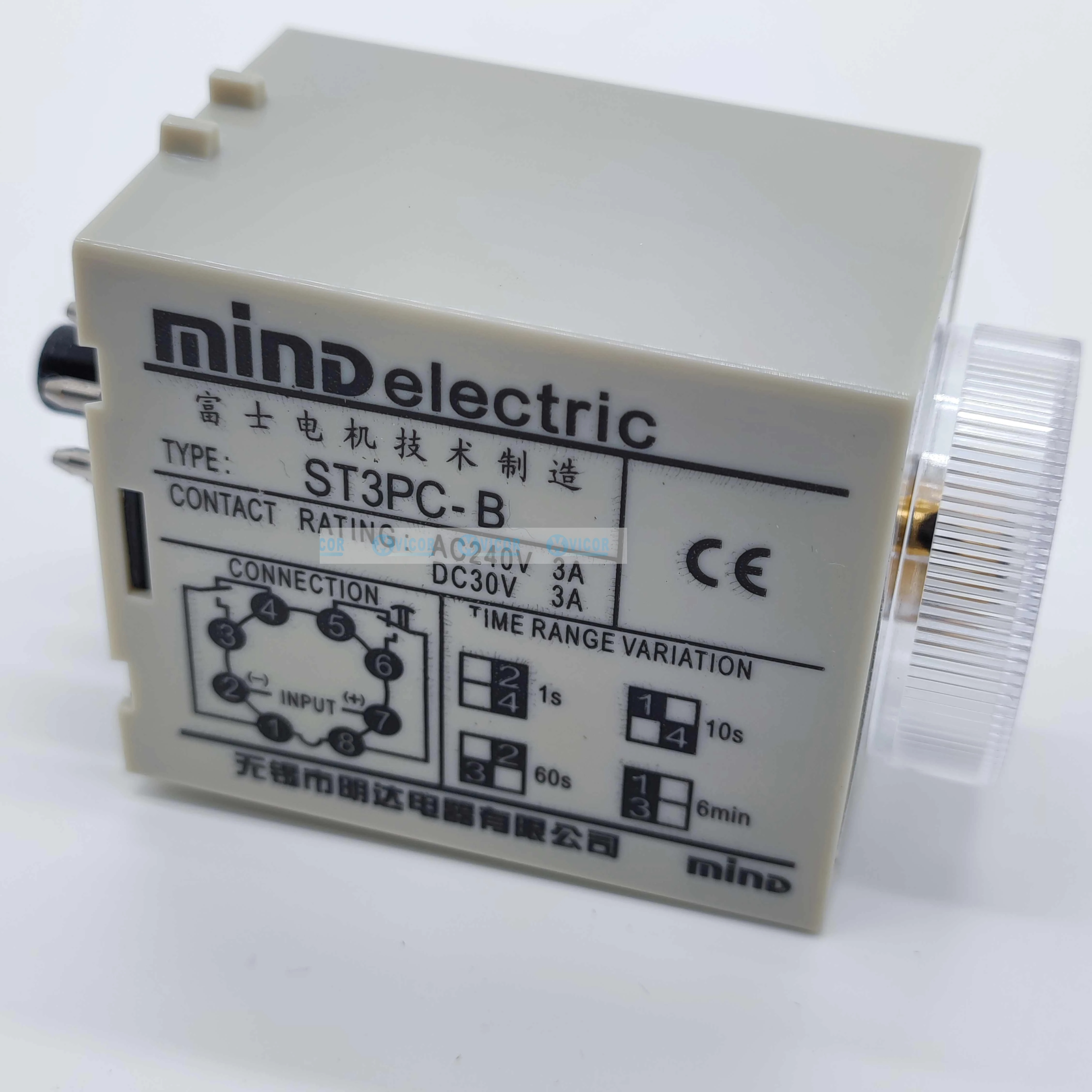 ST3PA-A ST3PA-B ST3PA-C ST3PA-D ST3PA-E ST3PA-G DC24V AC220V MIND 타임 릴레이