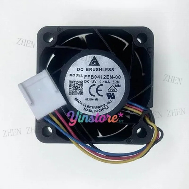 Y FFB0412EN-00 서버 냉각팬 4028 DC12V 2.1A 4CM 4핀기능