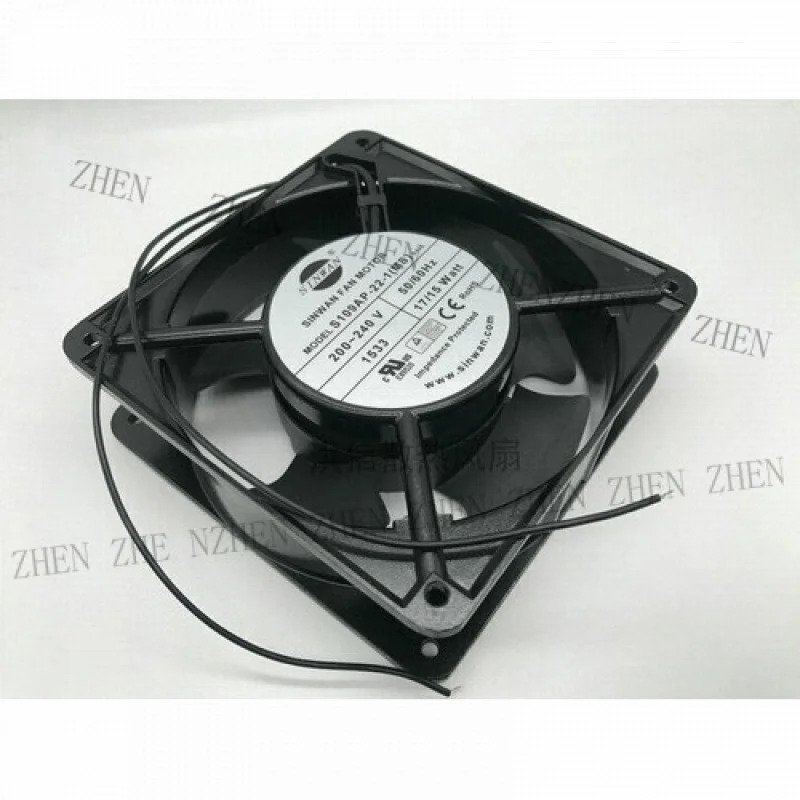 팬 모터Y S109AP-22-1MS AC 200-240V 2선식 120x120x38MM