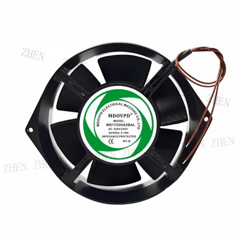 Y MDOVPD 팬MD1755HA2BAL AC220V 17055 17CM 올메탈 팬 냉각팬