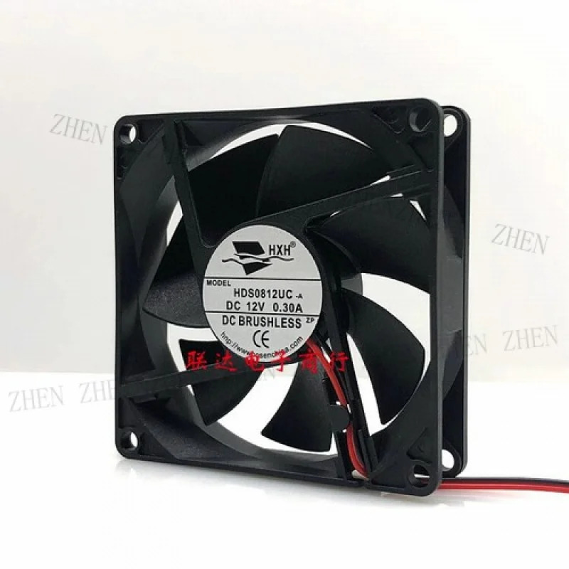 Y HDS0812UC DC12V 0.30A 80x80x20mm 8CM 냉각팬용
