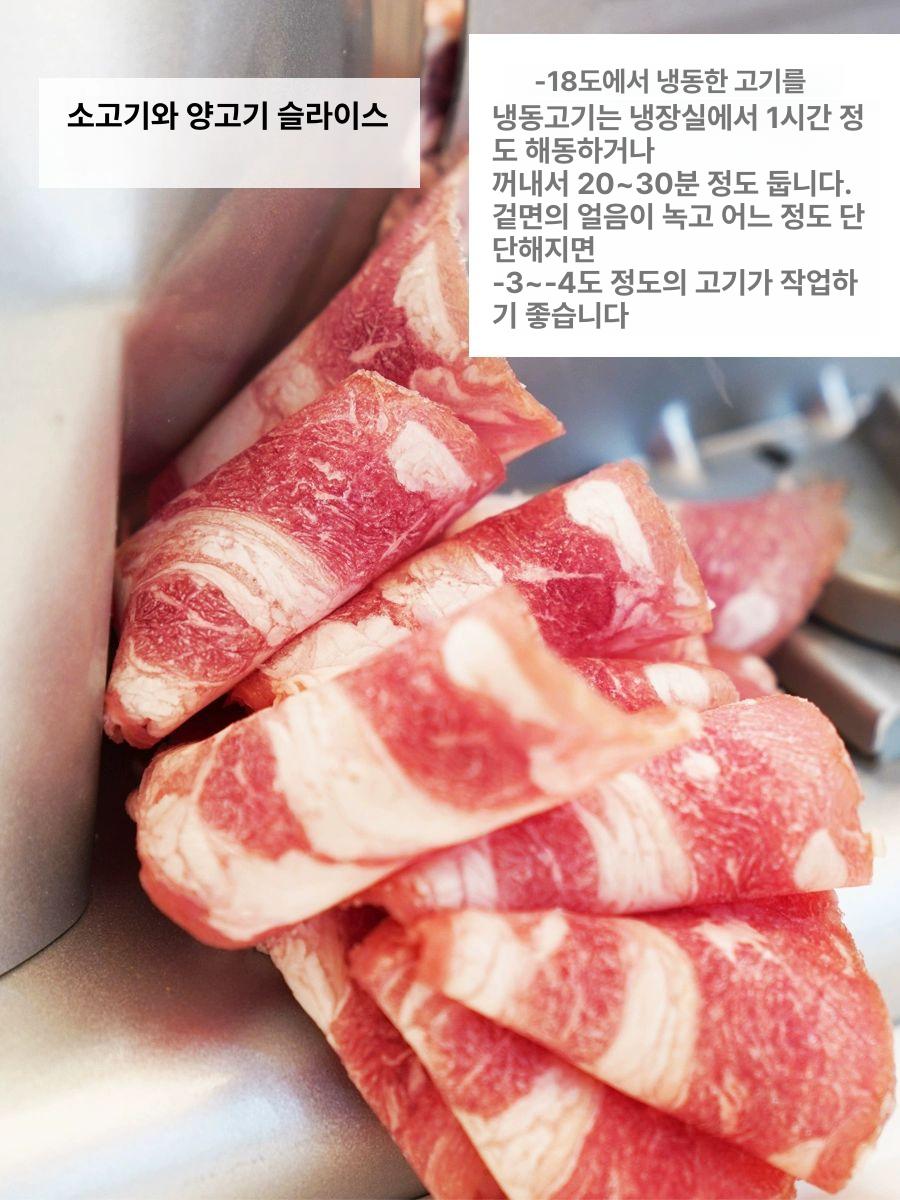 가정용 육절기 소형 고기자르는기계 냉동삼겹살 슬라이서 수동식 고기썰기 주방용품 고기절단 - 상세 이미지 5
