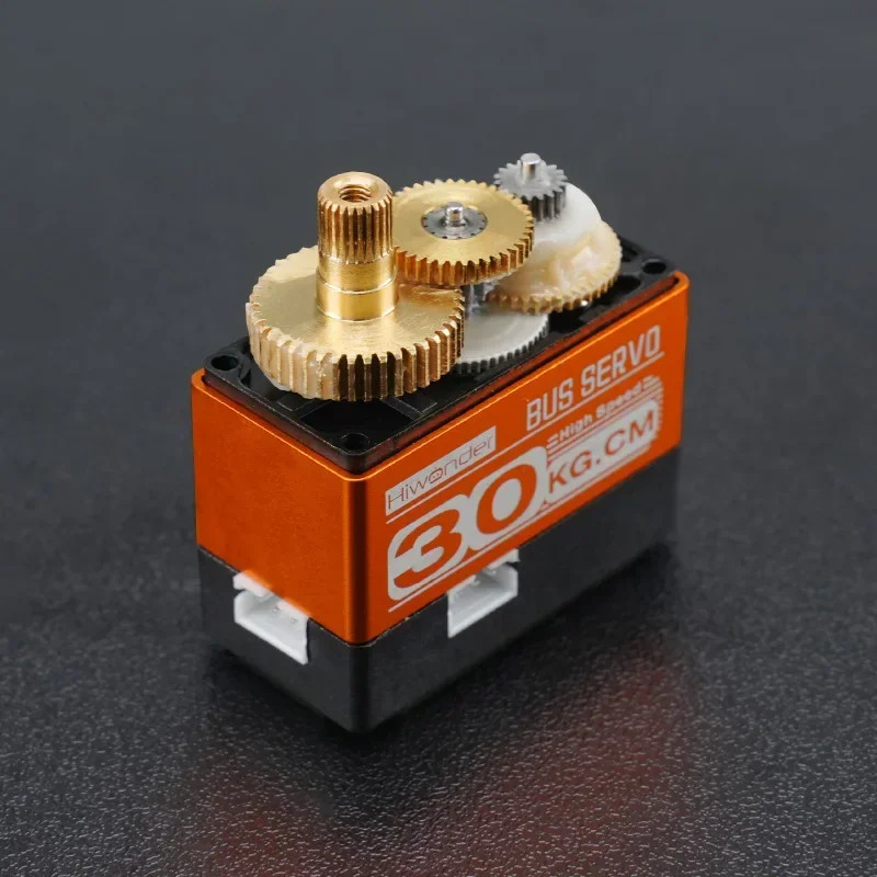 고속 직렬 스티어링 기어 자기 토크 4족 개 로봇- HTS-30HS 11.1V 30Nm