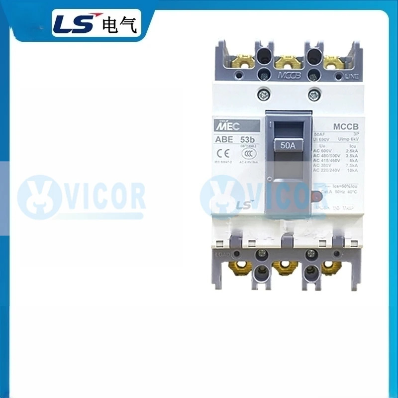 LS전기 MCCB ABE ABS 103b 53b 63b 3P 성형 케이스 회로차단기