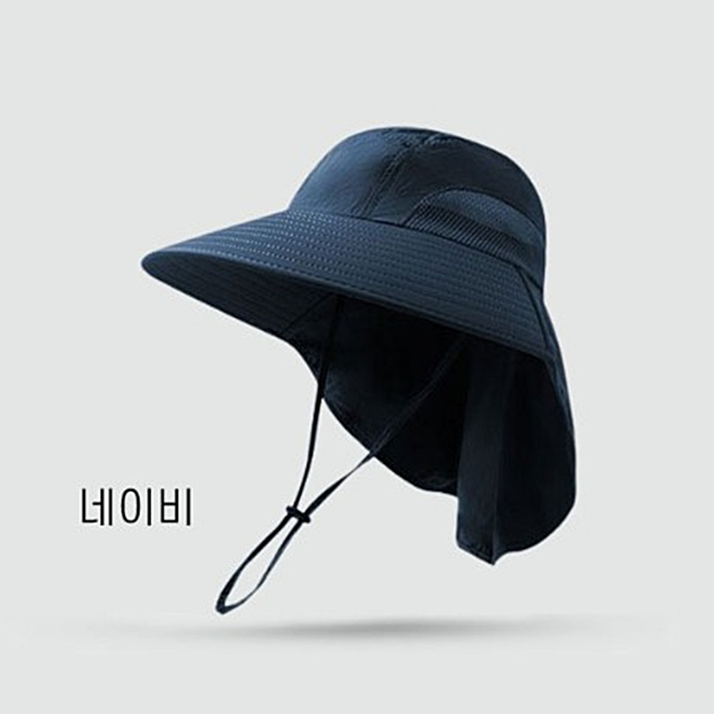 등산모자 자외선차단 햇빛가리개 여름 플랩캡 박대표마켓 - 상세 이미지 5