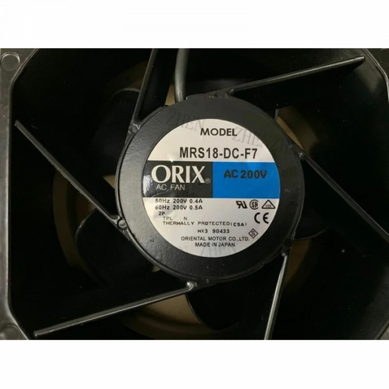 오릭스 MRS18-DC-F7 인버터 냉각팬 AC200V 0.4/0.5A 70/77WY