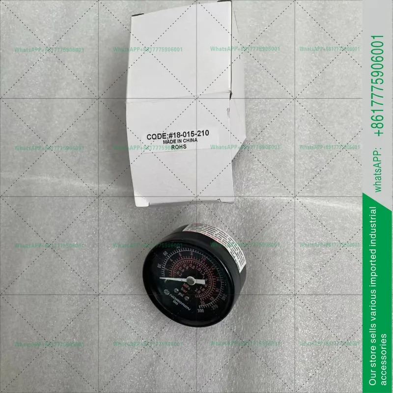 18-015-210 노그렌 압력 게이지 1/4인치 NPT 나사 0-21바/2.1Mpa/50mm