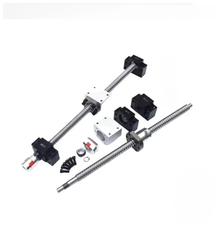 CNC 볼 스크류 너트 20mm SFU2005 1500mm BKBF15 엔드 가공  2005 서포터 커플 링