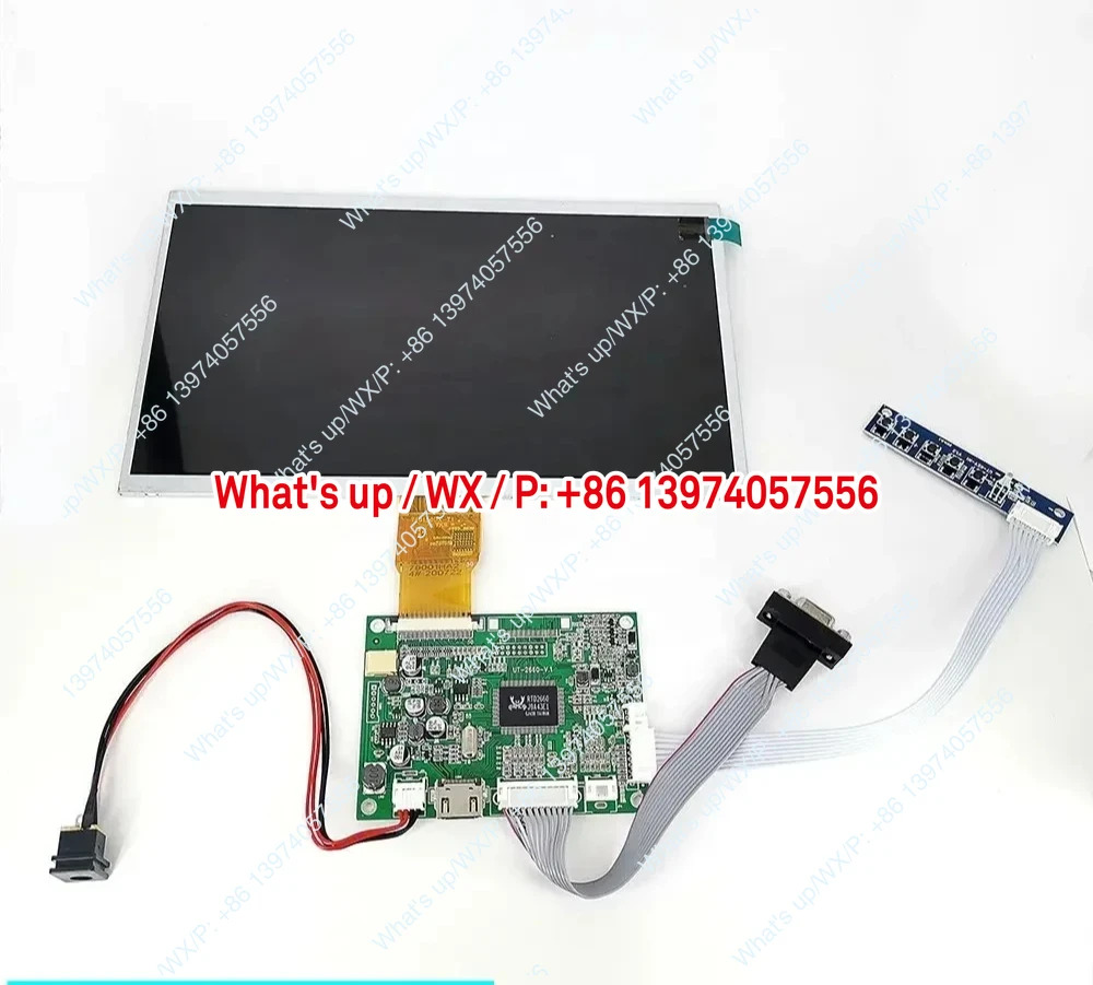 밝기 조절 10.1인치 IPS LCD 디스플레이 화면 1024x600 W101P50H02RIJH-35