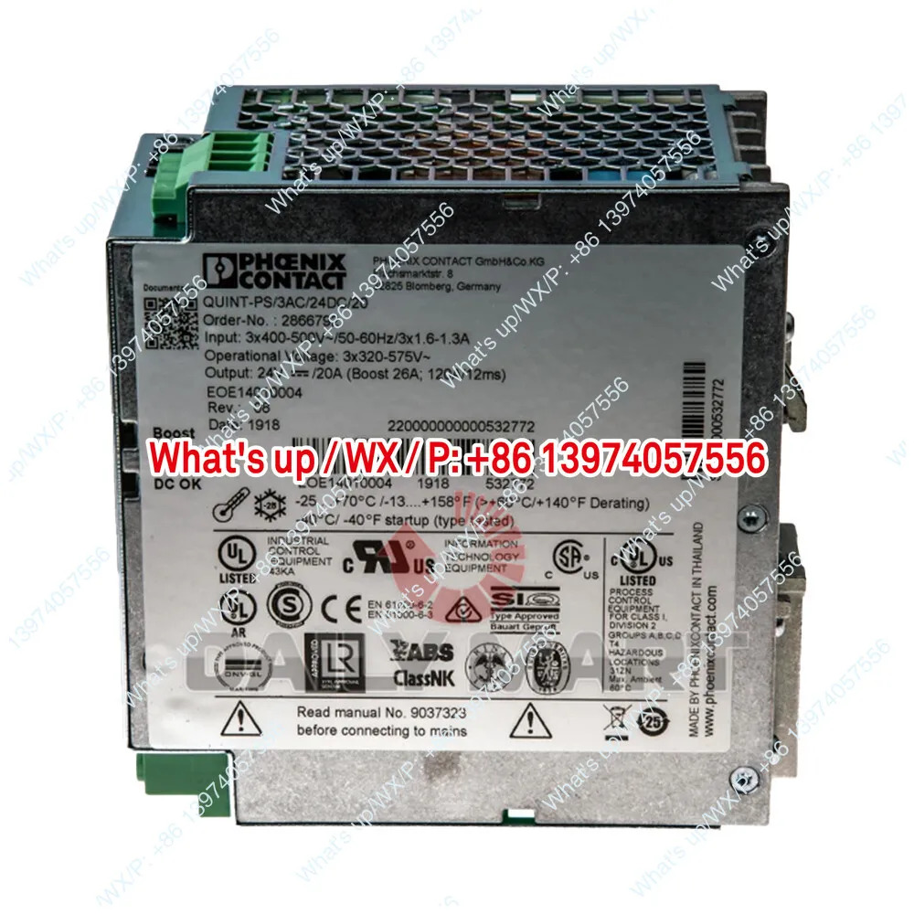 QUINT-PS /3AC/24DC/20 2866792 전원공급장치