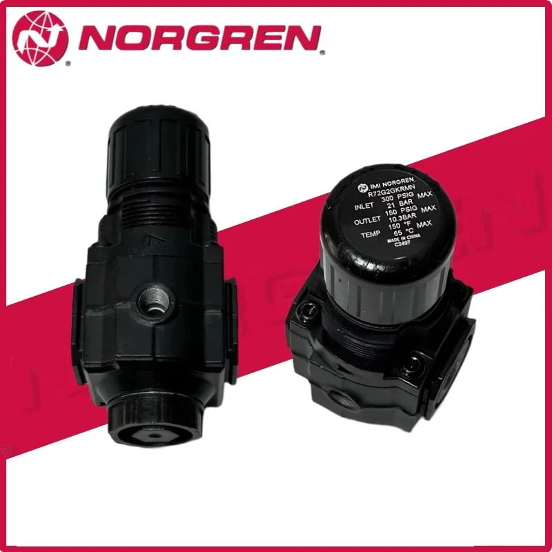 NORGREN 감압밸브 R72G-2AK-RFG 2AK-RMN 2AK-RMG 사전 압력 조절 밸브