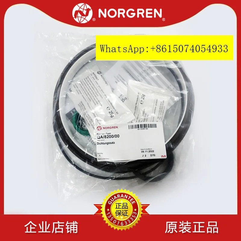 QA/820B/00 씰 NORGREN 8032/8040/8160D/8125C A-ir X-1 실린더 8200B