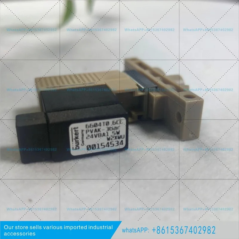 버커트6604-3방향 T형 보데 솔레노이드 밸브 00154534 00145621