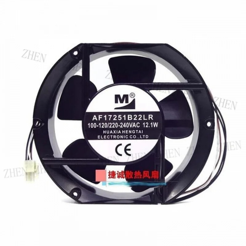 Y for M AF17251B22LR 100-120/220-240VAC 17CM 4선 이전압 인버터 냉각팬