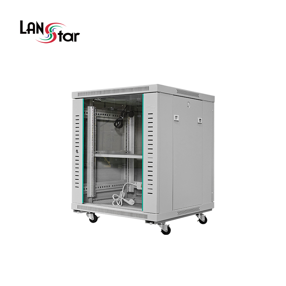 랜스타 LS-750H 허브랙 아이보리 12U 750x600x600 통신랙 CCTV - 상품 이미지