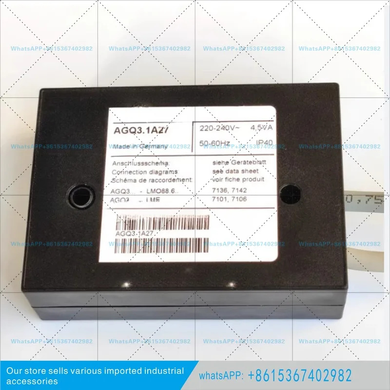 AGQ3.1A27 화염 증폭기 AGQ1.1A27 신호 변환기 스위칭 수량
