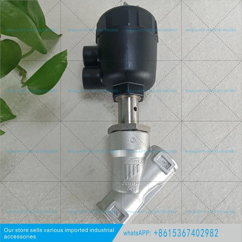 바오데 공압 앵글 시트 밸브 2000 A 20.0 PTFE VA 00178678