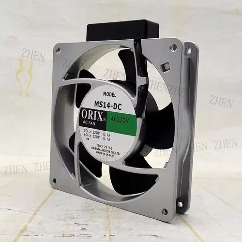 Y FOR ORIX MS14-DC AC220V 0.1A 140x140x28mm 14cm 알루미늄프레임 AC 냉각팬