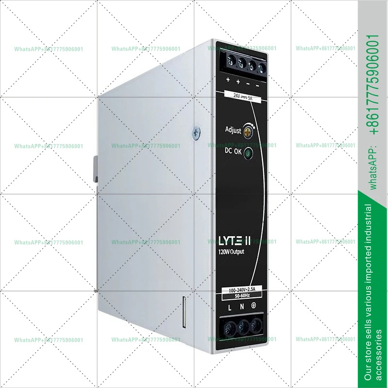 DRL-24V120W1EN 스위칭 전원공급장치 레일 시리즈 24V5A120W