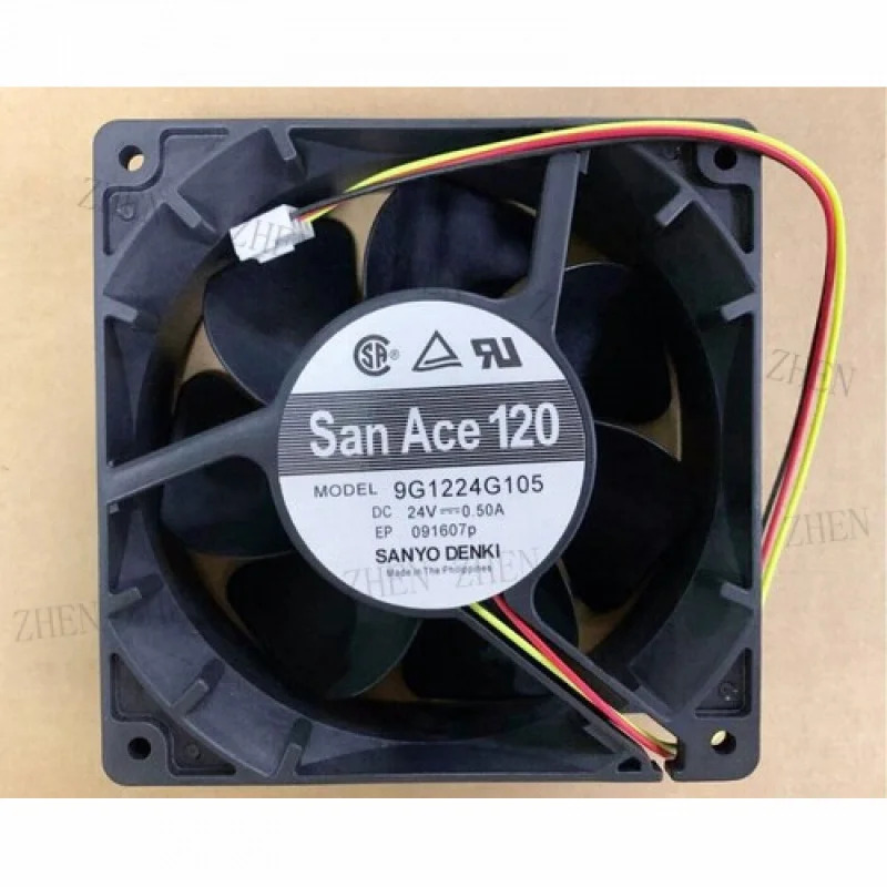 Y 9G1224G105 냉각팬 24V 0.50A 12CM