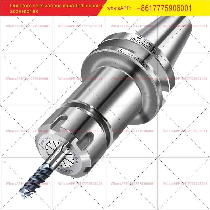 BT40 수치 제어 공구 홀더 고정밀 동적 밸런스 CNC 가공 센터 ER32 척 20 ER25 BT50