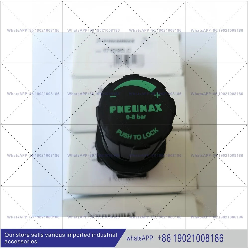 PNEUMAX 오리지널 블랙 새 패널 장착형 압력 조절 밸브 17109B 제어 포장