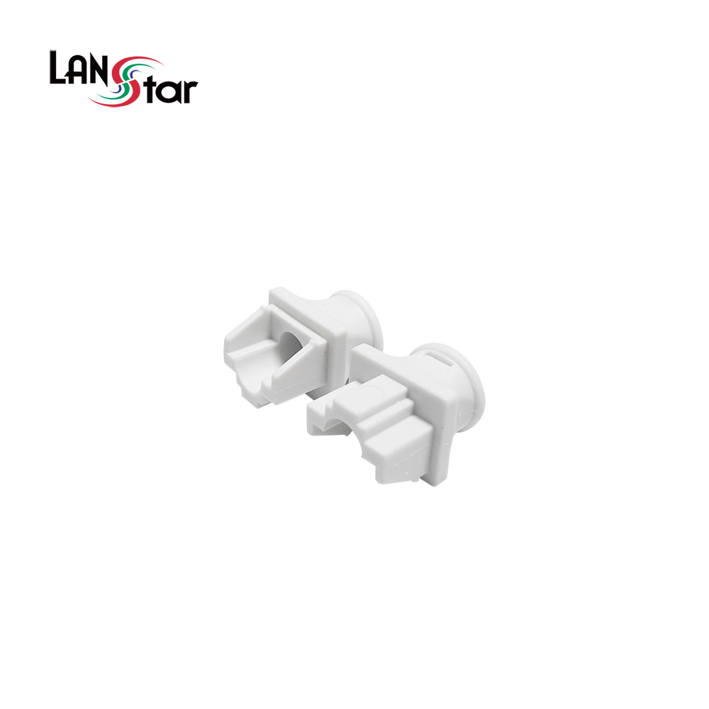 랜스타 LS-DC-RJ45-WTC 랜포트 먼지덮개 DUST 커버 PVC 화이트100개입 - 상품 이미지