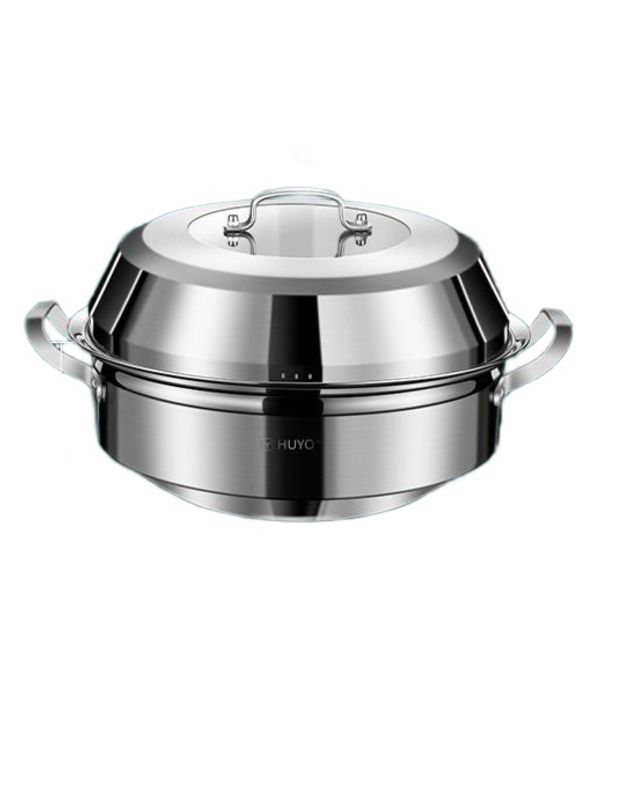 조개 찜기 대형 보쌈 찐빵찜기 찜통 만두전골 스티머 옥수수 찜냄비 대게 식당 - 상품 이미지