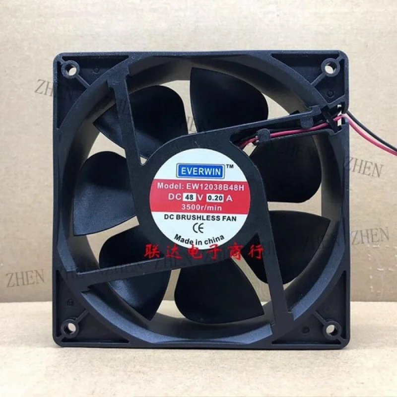 Y FOR EWT EW12038S48H DC48V 0.25A 12038 12cm 냉각팬