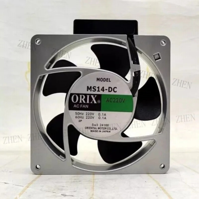 Y FOR ORIX MS14-DC AC220V 0.1A 140x140x28mm 14cm 알루미늄프레임 AC 냉각팬