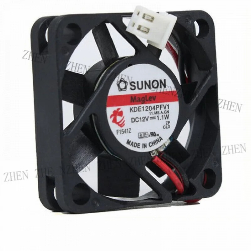 Y FOR KDE1204PFV1 40x40x10MM DC12V 0.15A 1.1W 4CM 2핀 냉각팬