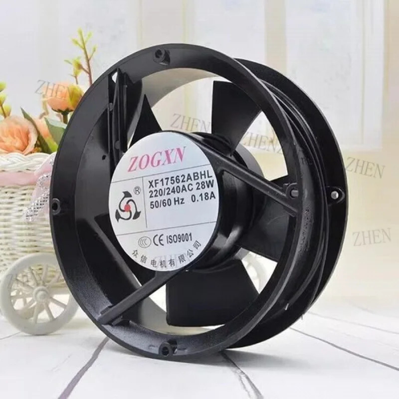 Y FOR ZOGXN XF17562ABHL 220V-240AC 28W 17050 17CM 원형 배기 팬