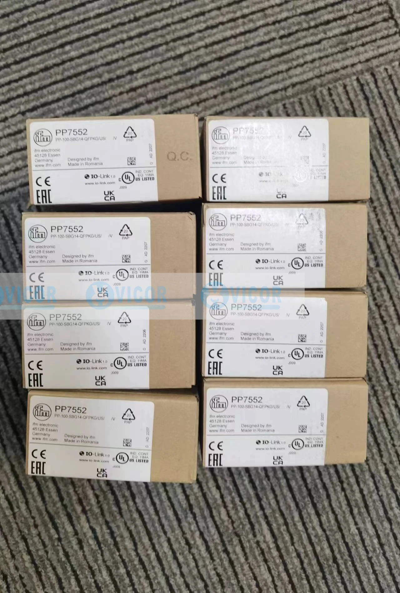 IFM 센서 PP7550 PP7551 PP7552 PP75503 PP7554 PP7556 압력 스위치