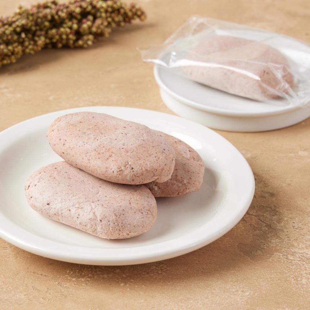 싸리재 [ 수수부꾸미 냉동생지 60g 10개 ] 부꾸미 수수떡 겨울간식 이미지 2