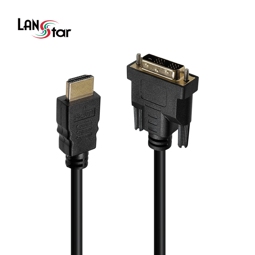 랜스타 LS-DVI19M-HDMI-2M DVI to HDMI 변환 케이블 2M - 상세 이미지 2