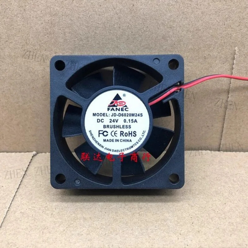 Y JD-D6020M24S DC24V 0.15A 2선식 냉각팬기능