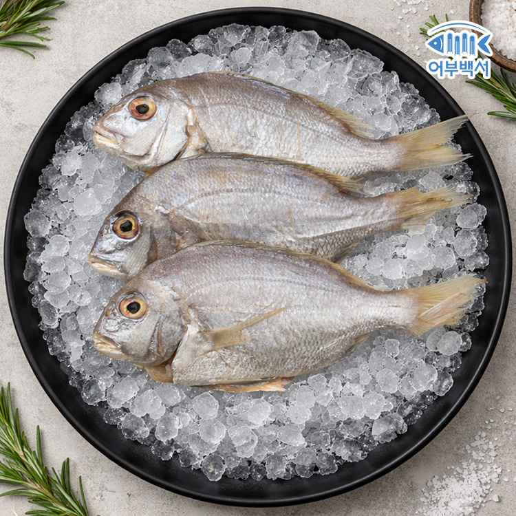 국내산 자연산 반건조 참돔 250g 3미 - 상품 이미지