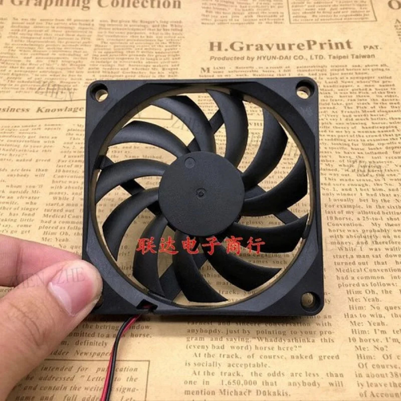 Y HD-8010H12 8010 DC12V 0.18A 2선식 냉각팬기능