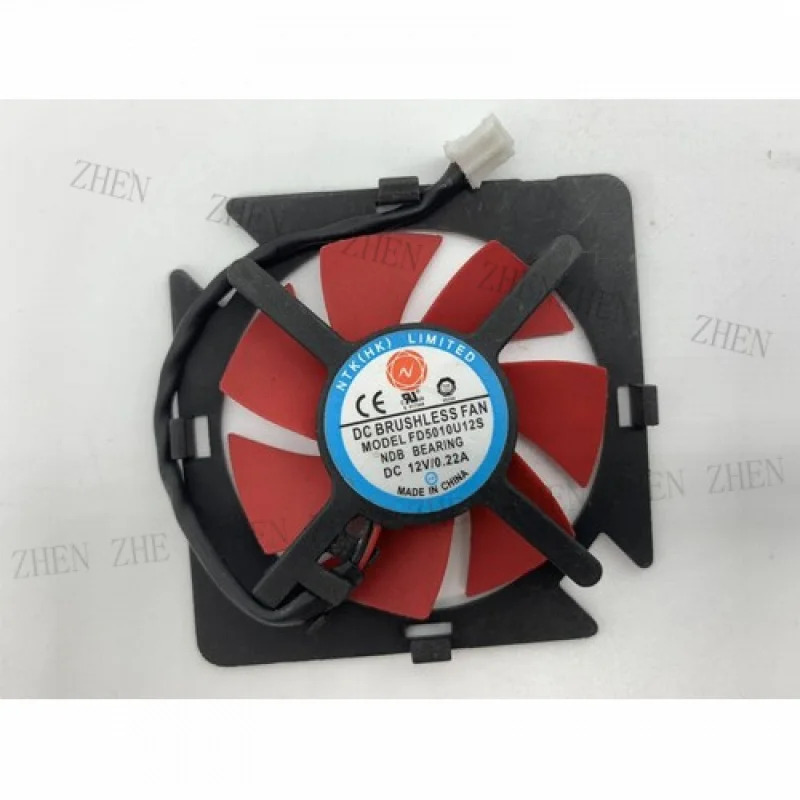 Y NTK FD5010U12S DC 12V 0.22그래픽 팬용